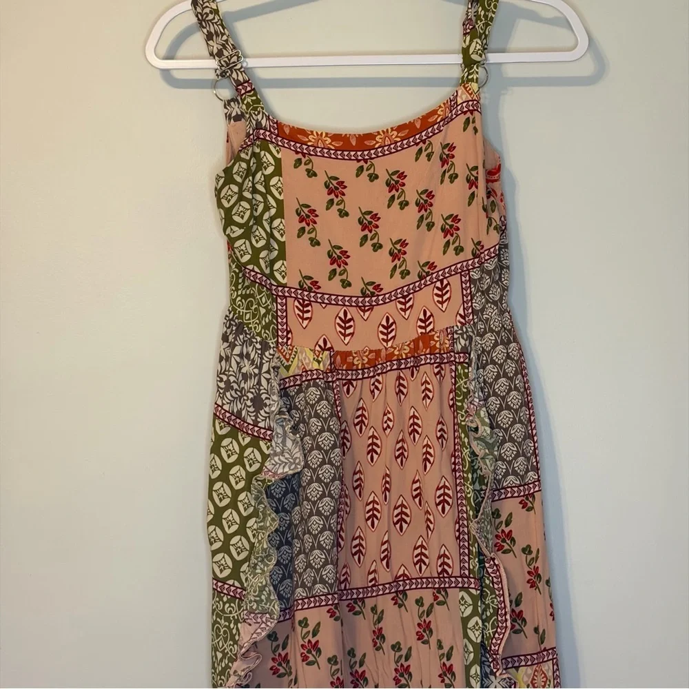 Abel the Label : Bohemian Floral Patchwork Maxi Dress - Picture 2 of 9